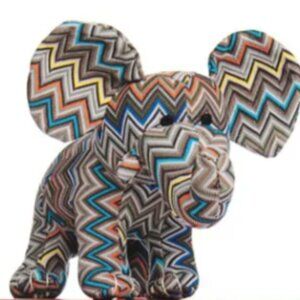 Holt Renfrew x Missoni chevron elephant